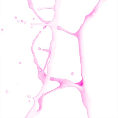 Beyaz zemin üzerinde soyut su damlaları