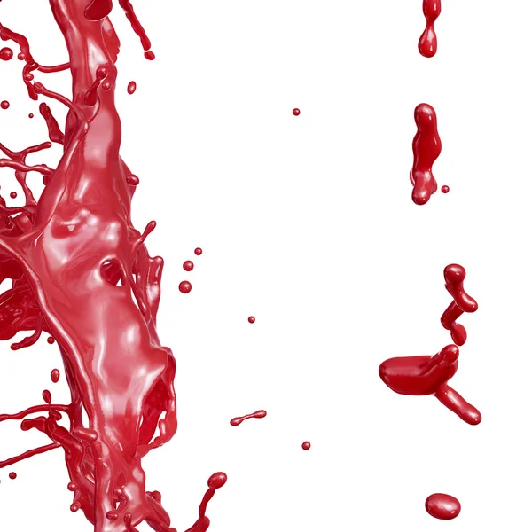 Spruzzi di sangue — Foto Stock