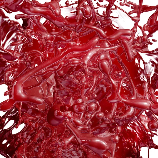 Blood Splashing — Stock Photo, Image