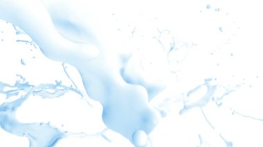 soyut splash su