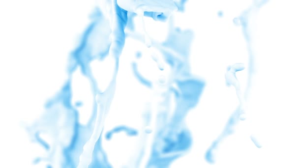 Quelques éclaboussures d'eau abstraites 