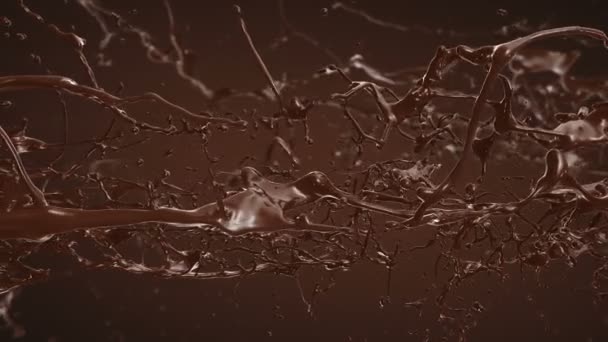 Un soupçon de chocolat chaud. Mouvement lent .