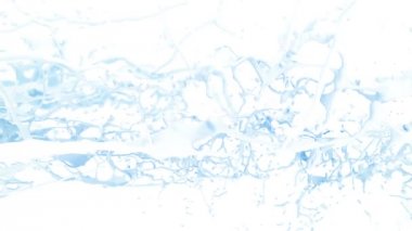 Sıvı renkli, soyut sıçrama.