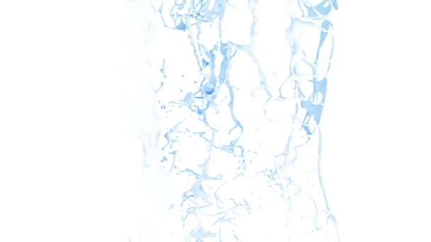 Couleurs, éclaboussures abstraites de liquide .