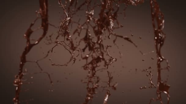 Un soupçon de chocolat chaud. Mouvement lent .