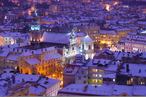 Akşam alacakaranlık Lvov