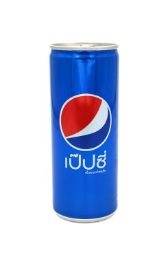 Tayland - 23 Mart, 2015: 245ml Pepsi şişe Wh izole