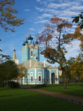 St. Petersburg bölgesindeki sampsonievsky Katedrali