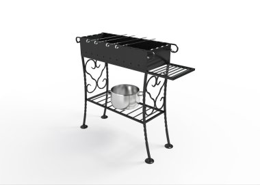 Brazier isolated