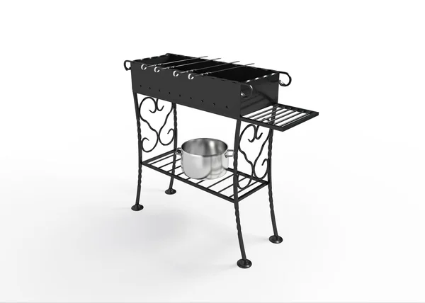 Brazier isolato — Foto Stock