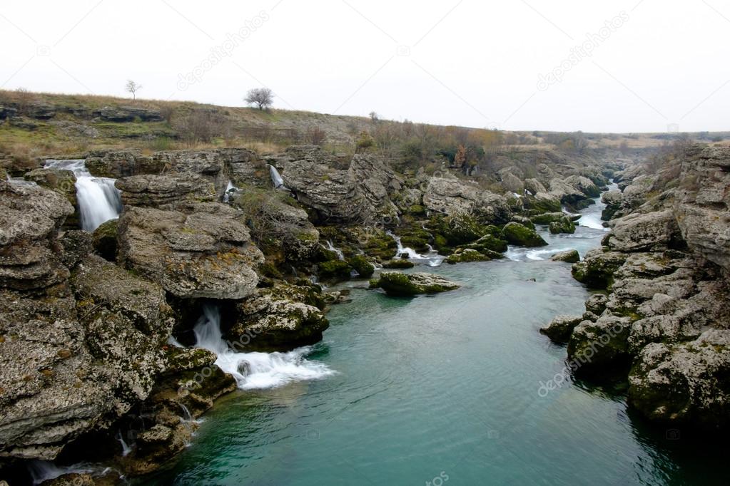 Cijevna falls near Podgorica Montenegro