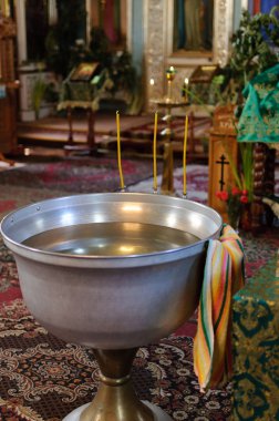 Kilise yazı tipinin yakın çekim