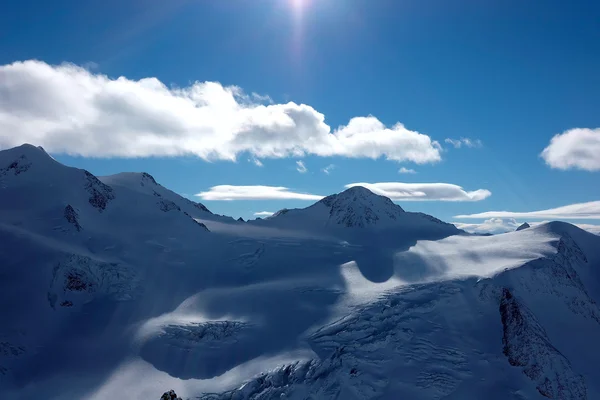 奥地利雪山 — 图库照片