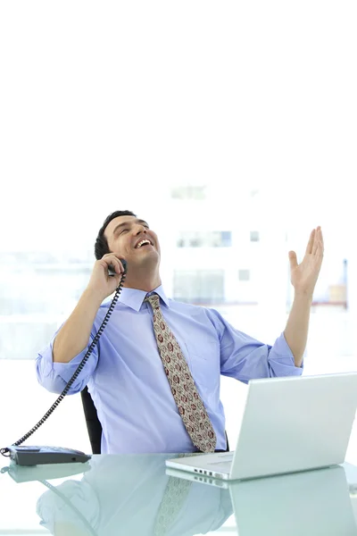 Uomo d'affari di mezza età di successo — Foto Stock