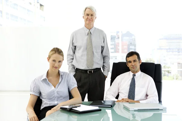 Equipo empresarial ganador — Foto de Stock