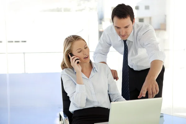 Partners in het bedrijfsleven — Stockfoto