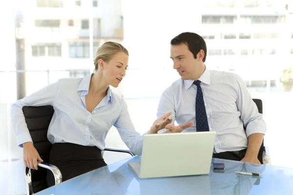 Partners in het bedrijfsleven — Stockfoto