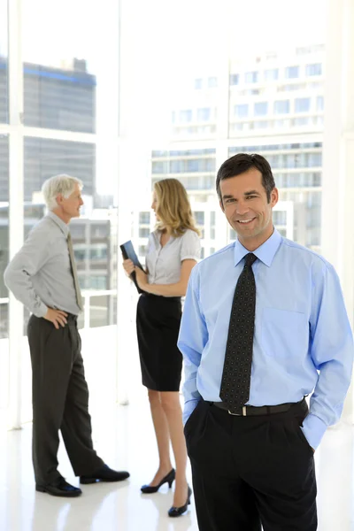 Satisfacción empresarial — Foto de Stock