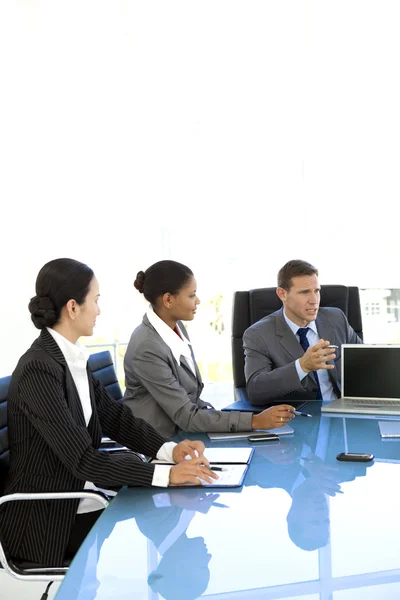 Global corporate meeting — Stock Photo, Image