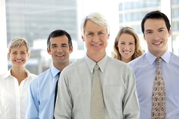 Sonriente equipo de negocios —  Fotos de Stock