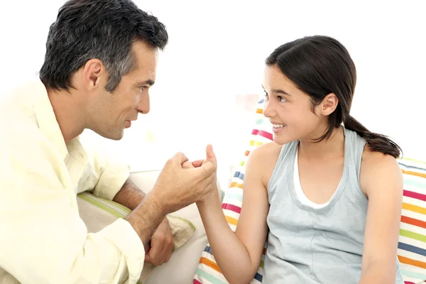 Padre e figlia — Foto Stock