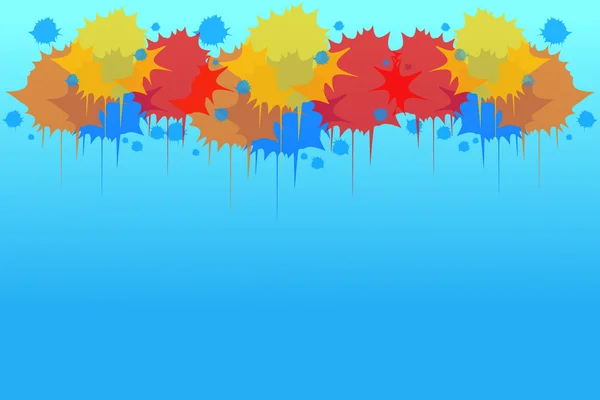 Renk sıçramak vektör