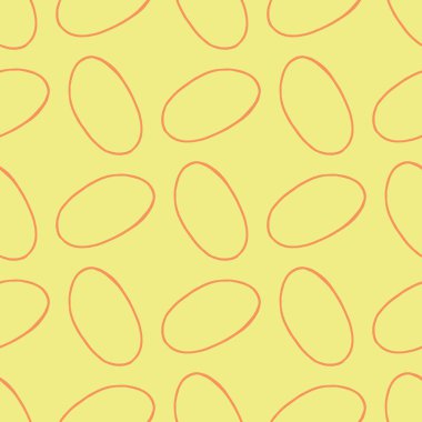 Vektör pürüzsüz desen, doku arka planı. El çizimi, sarı ve turuncu renkler.