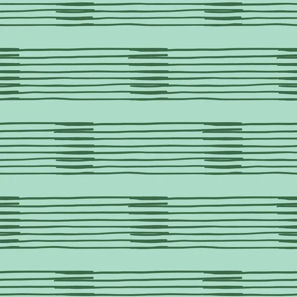 Patrón Fondo Textura Sin Costura Vectorial Colores Dibujados Mano Verdes — Archivo Imágenes Vectoriales