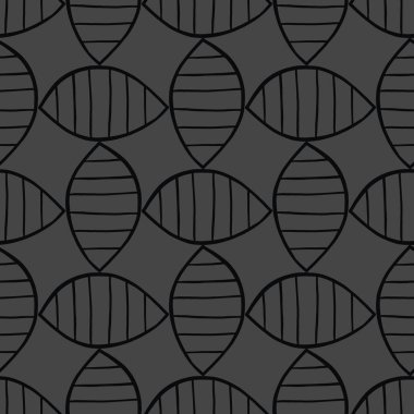 Vektörsüz doku arkaplan deseni. El çizimi, gri ve siyah renkler.