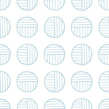 Vektörsüz doku arkaplan deseni. El çizimi, mavi ve beyaz renkler.