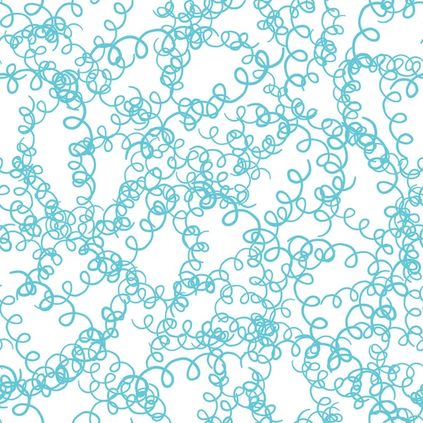 Векторний Безшовний Візерунок Текстури Фону Мальовані Рукою Синьо Білі Кольори — стоковий вектор