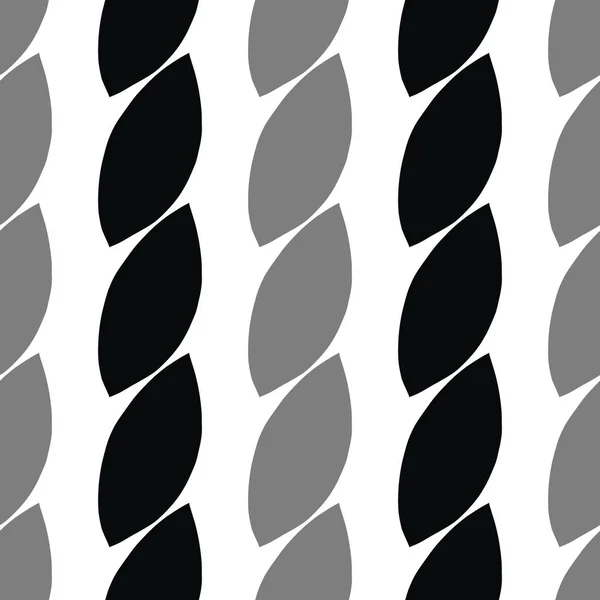 Vektor Nahtlose Textur Hintergrundmuster Handgezeichnet Schwarze Graue Und Weiße Farben — Stockvektor