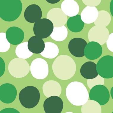 Vektörsüz doku arkaplan deseni. El çizimi, yeşil ve beyaz renkler.