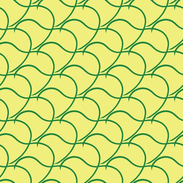 Векторный Бесшовный Текстурный Фон Ручной Рисунок Желтый Зеленый Цвета — стоковый вектор