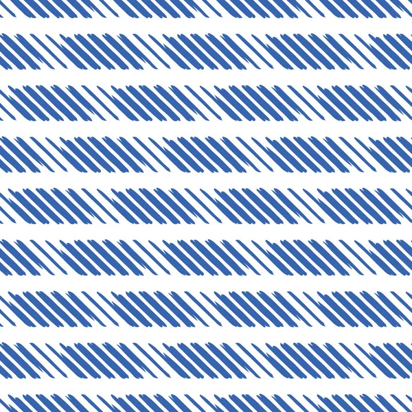 Vektor Nahtlose Textur Hintergrundmuster Handgezeichnet Blaue Und Weiße Farben — Stockvektor