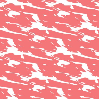 Vektörsüz doku arkaplan deseni. El çizimi, kırmızı ve beyaz renkler.