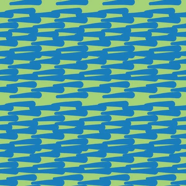 矢量无缝纹理背景模式 绿色和蓝色 — 图库矢量图片