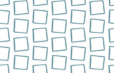 Vektör dokusu arka plan, kusursuz desen. El çizimi, mavi ve beyaz renkler.