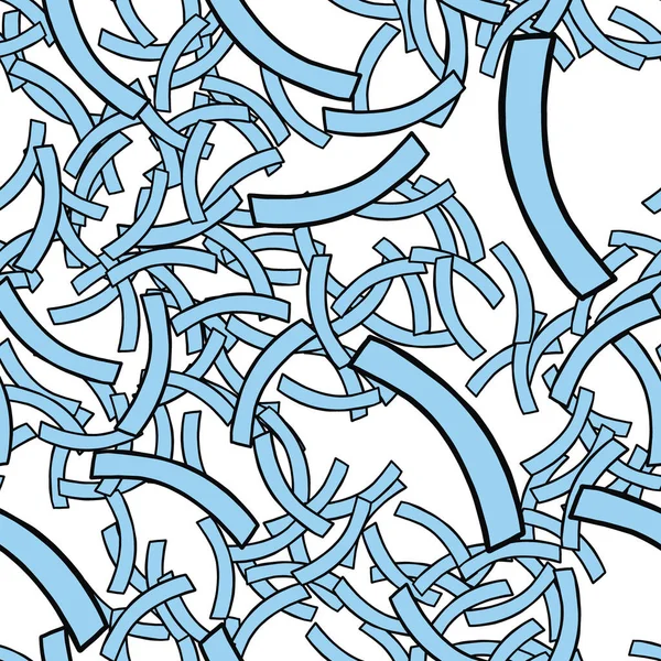 Векторний Безшовний Візерунок Текстури Фону Мальовані Рукою Сині Чорно Білі — стоковий вектор