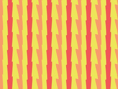 Vektör dokusu arka plan, kusursuz desen. El çizimi, sarı, kırmızı ve turuncu renkler.