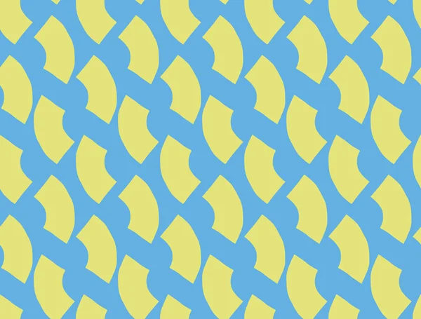 Фон Векторной Текстуры Безseamless Узор Ручной Рисунок Синий Желтый Цвета — стоковый вектор