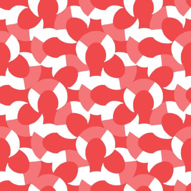 Vektörsüz doku arkaplan deseni. El çizimi, kırmızı ve beyaz renkler.