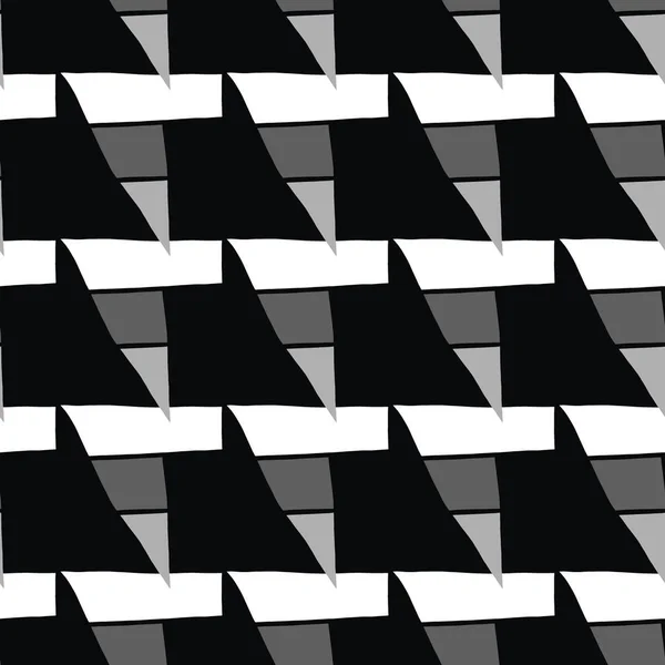 Patrón Fondo Textura Sin Costura Vectorial Colores Dibujados Mano Negro — Archivo Imágenes Vectoriales