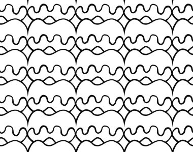 Vektör dokusu arka plan, kusursuz desen. El çizimi, siyah beyaz renkler.