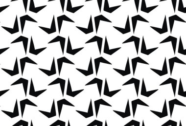 Vektör dokusu arka plan, kusursuz desen. El çizimi, siyah beyaz renkler.