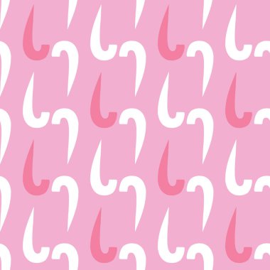 Vektörsüz doku arkaplan deseni. El çizimi, pembe ve beyaz renkler.