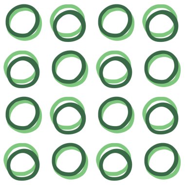 Vektörsüz doku arkaplan deseni. El çizimi, yeşil ve beyaz renkler.