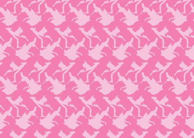 Vektör dokusu arka plan, kusursuz desen. El çizimi ve pembe renkler.