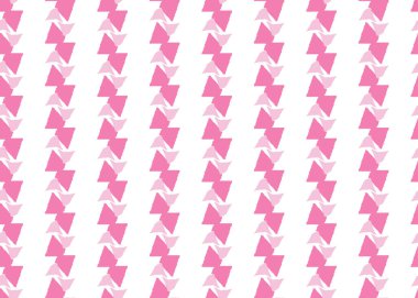 Vektör dokusu arka plan, kusursuz desen. El çizimi, pembe ve beyaz renkler.