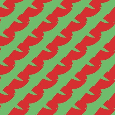 Vektörsüz doku arkaplan deseni. El çizimi, yeşil ve kırmızı renkler.